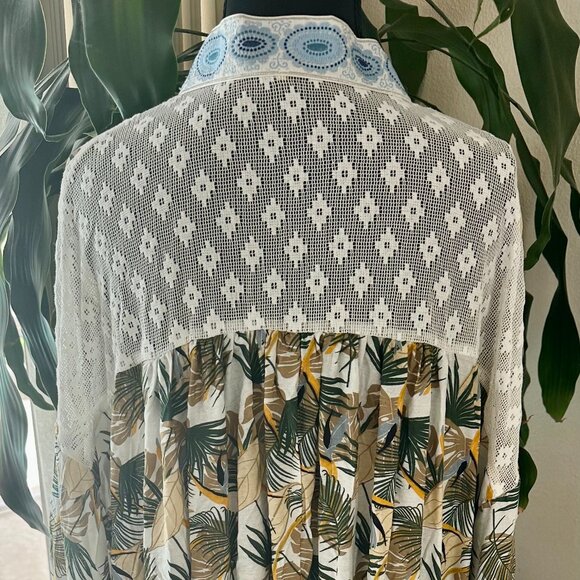 NWOT POL Palm Breeze Kimono - Picture 2 of 6